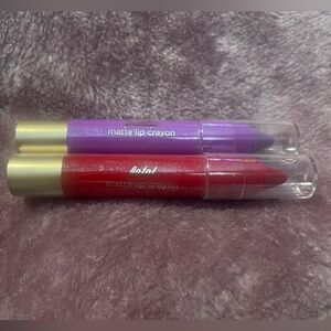 Vibrant Matte Lip Crayon Duo